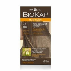 BIOKAP NUTRICOLOR 7.1 Szwedzki Blond, 140ml