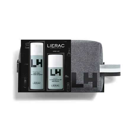 Lierac Homme Anti-aging Emulsja, 50ml + Dezodorant 48h, 50ml