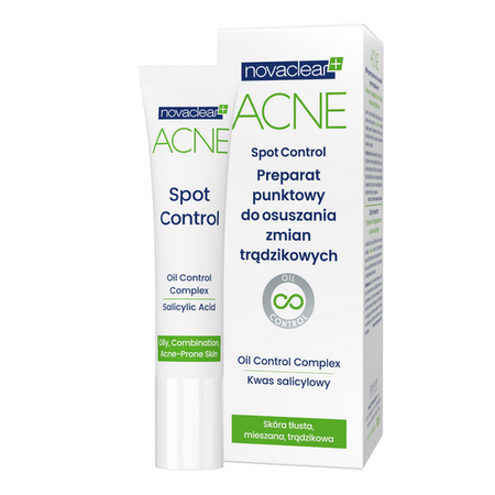 Novaclear Acne Preparat punktowy do osuszania zmian trądzikowych, 10ml