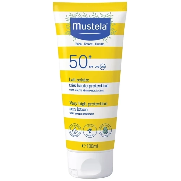 Mustela Mleczko przeciwsłoneczne SPF 50+, 100ml