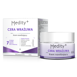 Medity+ Cera Wrażliwa – Krem nawilżający, 50ml