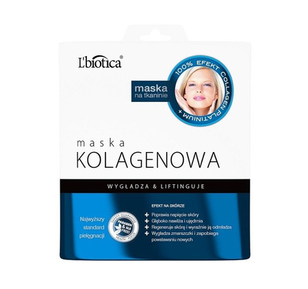 L'biotica MASKA KOLAGENOWA na tkan.23 ml