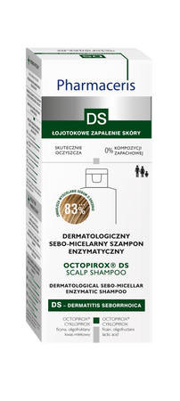 Pharmaceris DS Dermatologiczny Sebo- Micelarny Szampon enzymatyczny, 125ml
