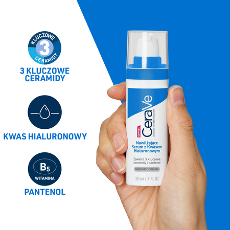 CeraVe Nawilżające Serum z Kwasem Hialuronowym, 30 ml