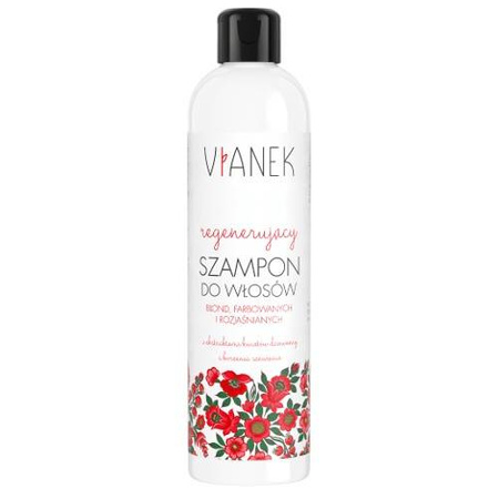 VIANEK Regenerujący szampon do włosów blond, farbowanych, rozjaśnianych, 300ml 