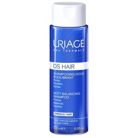 Uriage DS Hair DS HAIR - Delikatny Szampon Regulujący, 200ml 