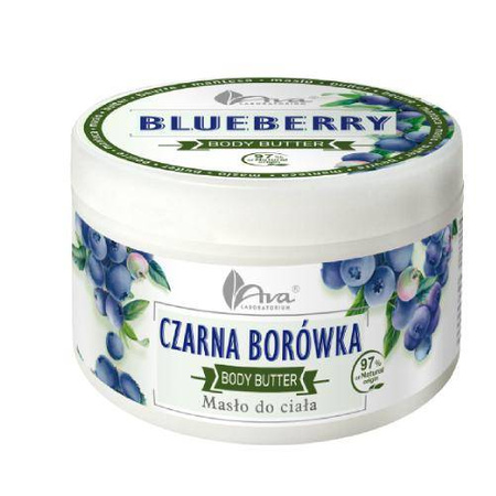 AVA Body Butter Czarna Borówka Masło do ciała, 250g