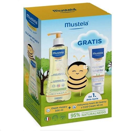MUSTELA  EKO MALUCH- SKÓRA SUCHA-  ZESTAW 