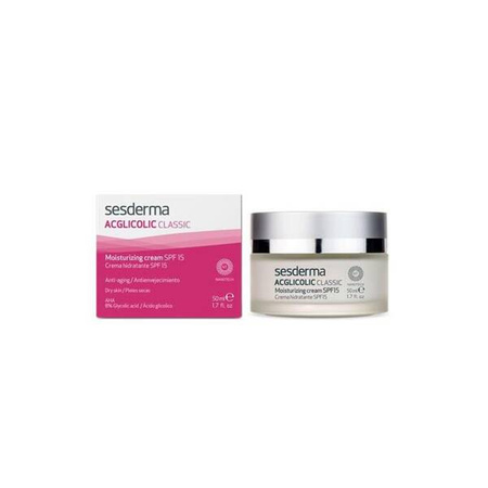 Sesderma Acglicolic Klasyczny krem ​​przeciwstarzeniowy spf15 do skóry suchej, 50 ml