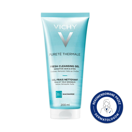 Vichy Purete Thermale Żel do mycia twarzy, 200ml   