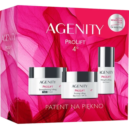 Agenity ProLift 4º Zestaw Krem na dzień , 50ml + Krem na noc, 50ml + Krem pod oczy, 15ml