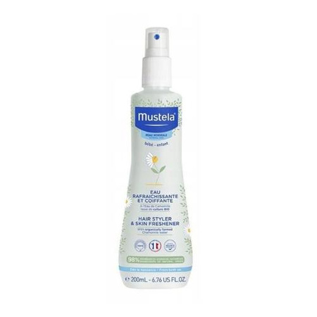 MUSTELA Odświeżający spray ułatwiający rozczesywanie włosów, 200ml