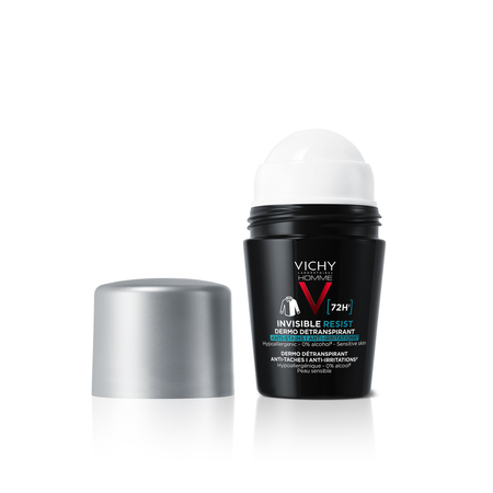 Vichy Homme Deo Invisible Resist Anti-perspirant Roll On 72h, 50ml