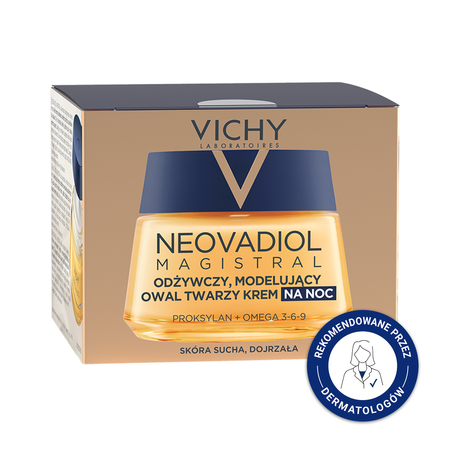 Vichy Neovadiol Magistral Odżywczy modelujący owal twarzy krem na noc 50ml