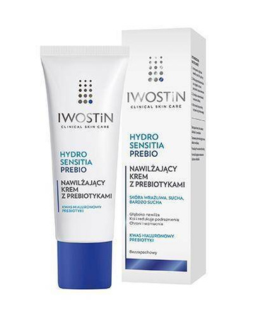 IWOSTIN HYDRO SENSITIA PREBIO Krem nawilżający z prebiotykami, 50ml