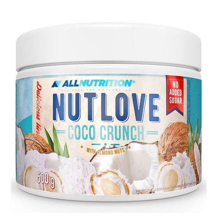 Allnutrition NUTLOVE COCO CRUNCH WITH ALMOND NUTS  krem kokosowy z migdałami, 500 g