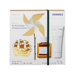 Korres White Tea Zestaw Woda Toaletowa + Balsam do Ciała 50ml + 125 ml