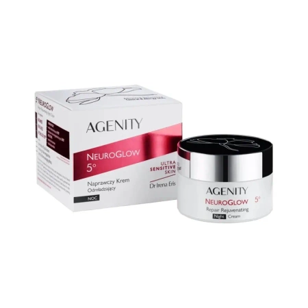 Agenity Neuroglow 5° Naprawczy krem odmładzający na noc, 50ml