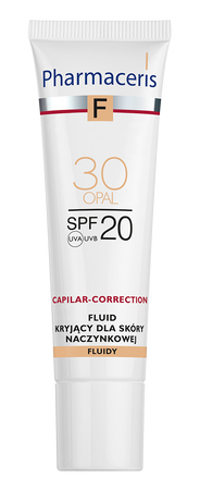 PHARMACERIS FLUID KRYJĄCY DLA SKÓRY NACZYNKOWEJ CAPILAR-CORRECTION - 30 OPAL, 30 ml