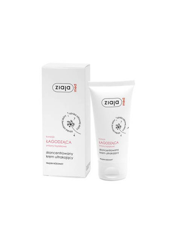 ZIAJA MED Kuracja łagodząca skoncentrowany krem ultrakojący, 50ml