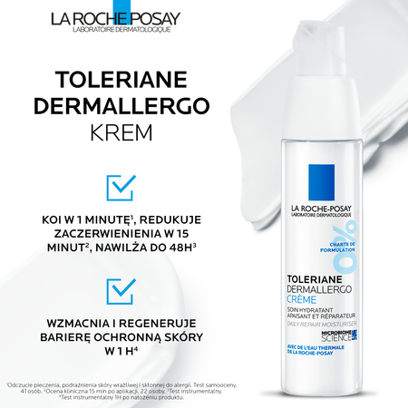 LA ROCHE-POSAY TOLERIANE DERMALLERGO Krem, 40ml