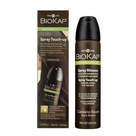 BIOKAP NUTRICOLOR DELICATO TouchUp CIEMNY BRĄZ, 75 ml