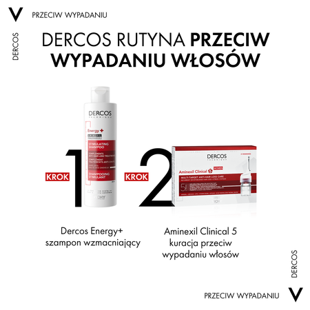 VICHY Dercos AMINEXIL CLINICAL damski, 21ampułek po 6 ml