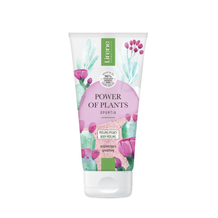Lirene Power of Plants Wygładzający peeling myjący – Opuncja, 175ml