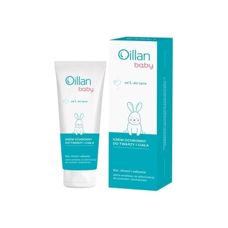OILLAN BABY Krem ochronny do twarzy i ciała, 75ml