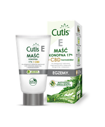 Cutis E Maść konopna 17% + CBD, 120ml