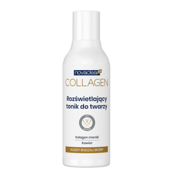 Novaclear Collagen Rozświetlający tonik do twarzy, 100 ml