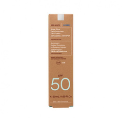 KORRES RED GRAPE Krem ochronny GLOW SPF50, 50ml
