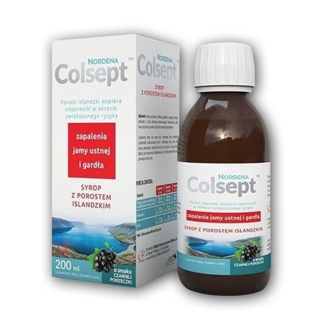 COLSEPT Syrop z porostem islandzkim 200ml