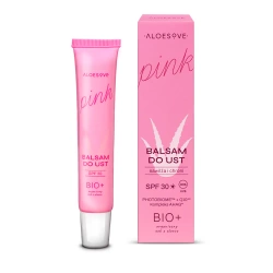 Aloesove Pink Balsam do ust SPF30, 15ml │ Data ważności 10/2025 │