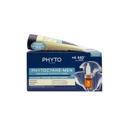 Phyto Phytocyane Men Kuracja przeciw wypadaniu włosów dla mężczyzn, 12x3,5ml