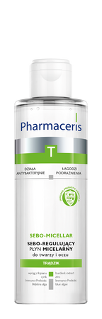 Pharmaceris T SEBO-MICELLAR Antybakteryjny Płyn micelarny, 200ml