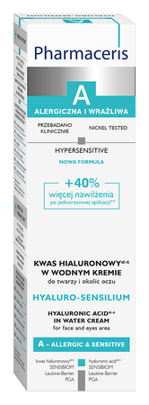 PHARMACERIS A HYALURO-SENSILIUM Krem, 40ml