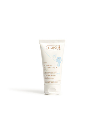 ZIAJA MED przeciwsłoneczny krem do twarzy spf 50, 50ml │ Data ważności 10/2025 │