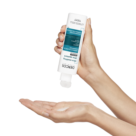 VICHY Dercos - Ultrakojący szampon do włosów normalnych i przetłuszczających się, 200 ml