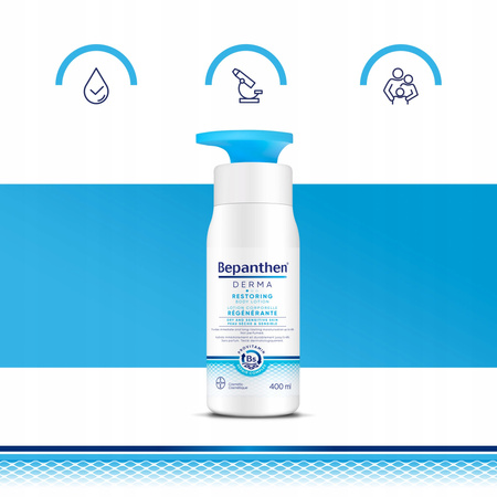 Bepanthen Derma Nawilżająco-Odżywczy Balsam do Ciała, 400 ml