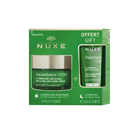 Nuxuriance Ultra Globalny krem ​​przeciwzmarszczkowy, 50 ml + Globalny krem ​​przeciwzmarszczkowy na noc, 15 ml 