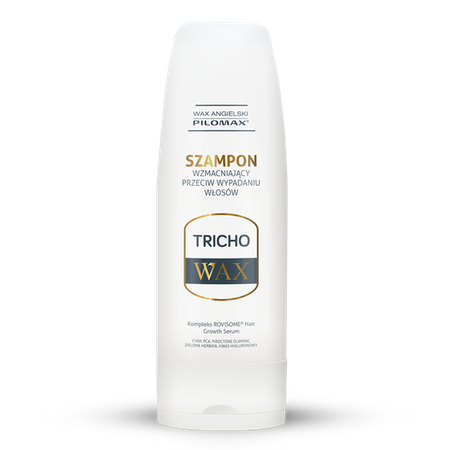 WAX ANGIELSKI PILOMAX TRICHO SZAMPON WZMACNIAJĄCY PRZECIW WYPADANIU WŁOSÓW, 200ml 