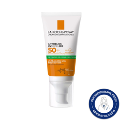 La Roche - Posay  Anthelios UVmune 400  Oil Control Żel-Krem SPF50+, 50 ml,