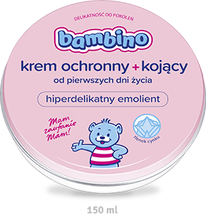 BAMBINO Krem ochronny + kojący,  150ml 