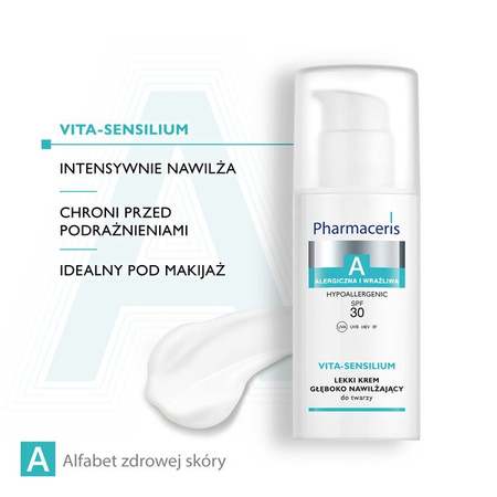 Pharmaceris A Vita-Sensilium Krem nawilżający SPF 30, 50ml