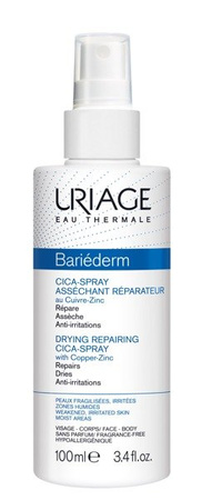 Uriage Bariederm CICA-SPRAY osuszajaco-regenerujacy, 100 ml