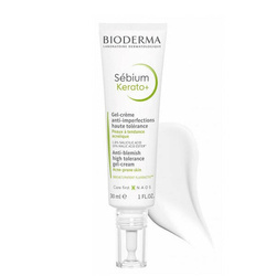 BIODERMA SEBIUM KERATO+ Żel-krem przeciw niedoskonałościom, 30ml │Data ważności 11/2025 │