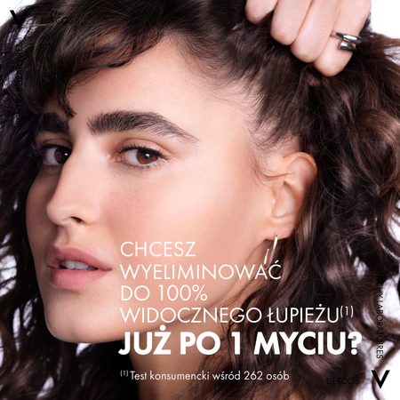 VICHY DERCOS Szampon przeciwłupieżowy - Włosy suche, 200 ml