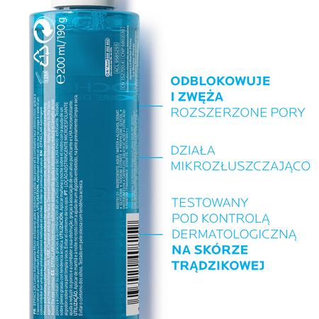 LA ROCHE-POSAY EFFACLAR Tonik zwężający pory, 200ml