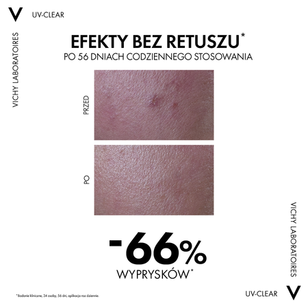VICHY Capital Soleil Fluid przeciw niedoskonałościom, 40ml, │ Data ważności 11/2025 │